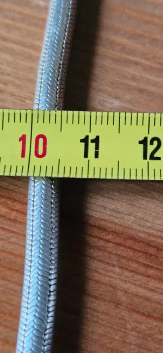 Collana snake in argento