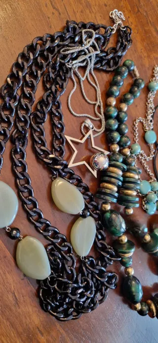 Lotto collane bigiotteria miste vintage