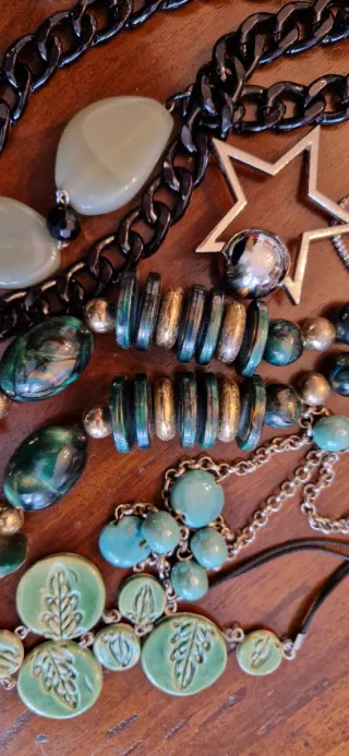 Lotto collane bigiotteria miste vintage