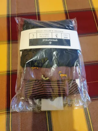 Boxers Springfield Talla L (3 unidades)