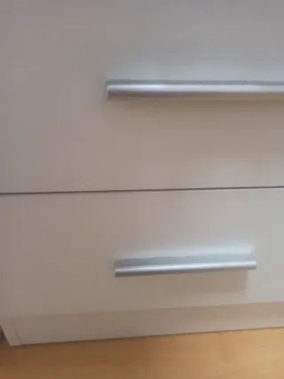 Cabecero y mesillas blanco