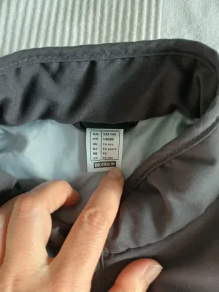 Colete Equitação Fouganza 10 anos