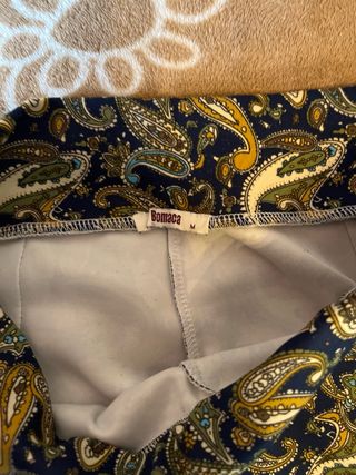 Pantalon elástico Paisley talla M