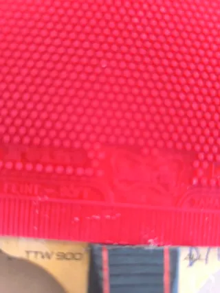 Pala de ping pong con gomas de picos nueva sin usa