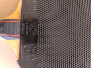 Pala de ping pong con gomas de picos nueva sin usa