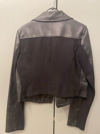 Giacca ELSY similpelle nera