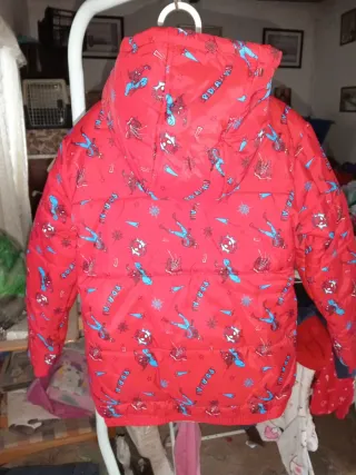 Chaqueta Spiderman Talla 4