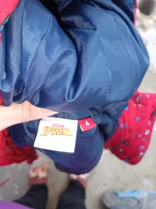 Chaqueta Spiderman Talla 4