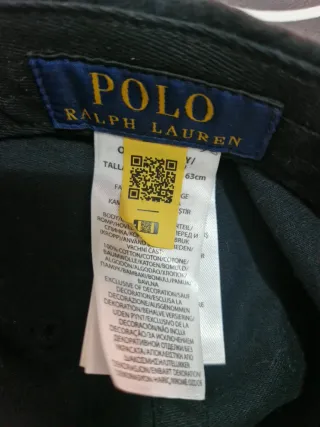 Gorra Polo Ralph Lauren Negra