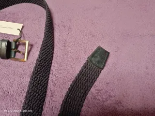 Cinturón trenzado caballero