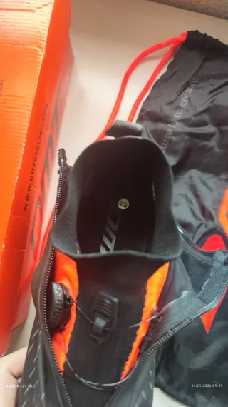 Zapatillas DMT WKR1 Negro Naranja