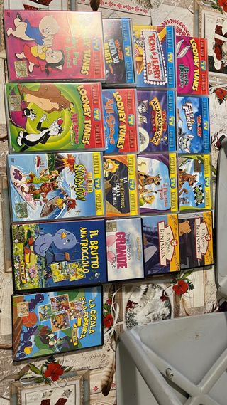 17 DVD Cartoni Animati per Bambini - Italiani