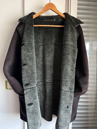 Chaquetón de piel, de mujer, diseño exclusivo.