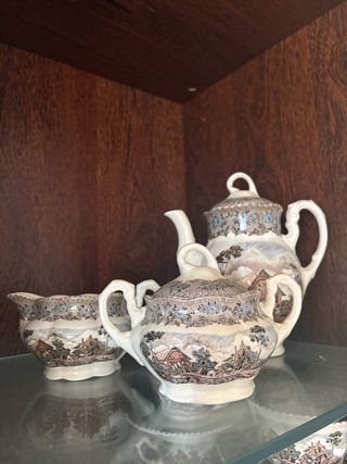 Juego La Cartuja: Lechera, Cafetera, Azucarera