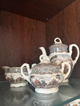 Juego La Cartuja: Lechera, Cafetera, Azucarera