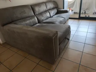 Sofá Chaise Longue repele para recoger en La Drova