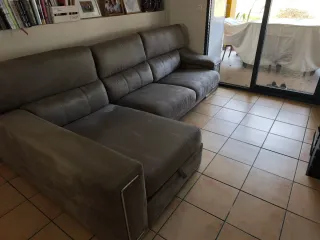 Sofá Chaise Longue repele para recoger en La Drova