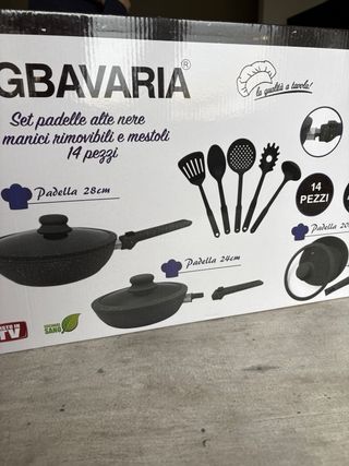 Set Padelle DGBAVARIA 14 Pezzi