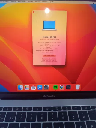 MacBook Pro 13 Plata 2017