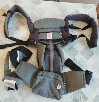 Mochila Ergobaby Omni 360 Cool Air Gris