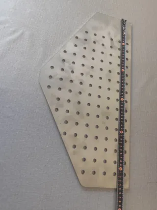 CHAPÓN 6 MM INOXIDABLE PERFORADO