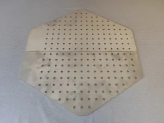 CHAPÓN 6 MM INOXIDABLE PERFORADO