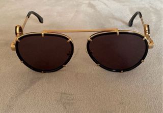 Gafas Versace Negro y Dorado