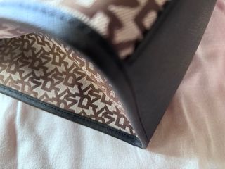 Bolso Grande DKNY Beige y Negro