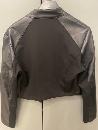 Giacca ELSY similpelle nera