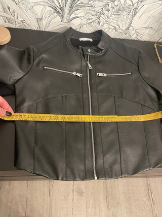 Giacca ELSY similpelle nera