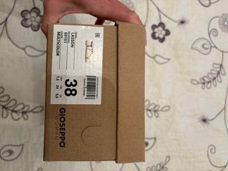 Sandalias Giossepo Multicolor y Doradas