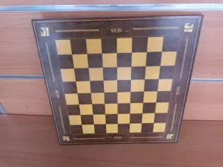 Tablero Parchís y Damas Antiguo