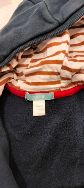 Giacca bimbo doppiopetto blu