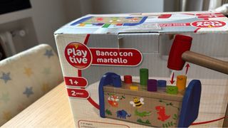 Martillo de madera para bebé