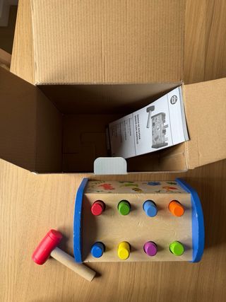 Martillo de madera para bebé