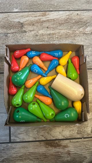 Cactus encajable de madera Playtive