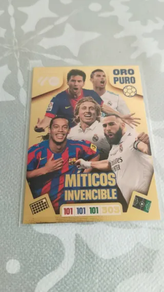 Cromos Adrenalyn: Míticos Invencibles