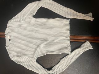 Jersey de manga larga azul