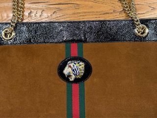 Borsa Gucci Rajah Nero e Marrone