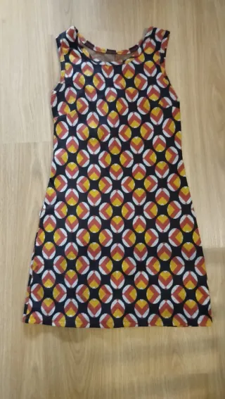 Vestido vintage estampado