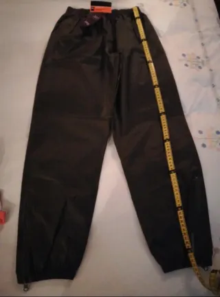 Pantalón niño impermeable co etiqueta, gris oscuro