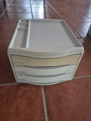 Archivador 3 cajones plástico