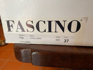 Stivali Fascino n.37 neri