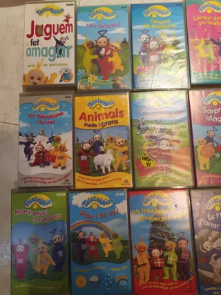 Lote Cintas VHS -Teletubbies -Disney -Otros