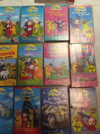 Lote Cintas VHS -Teletubbies -Disney -Otros