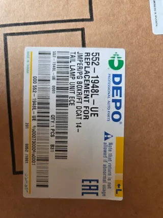 Faros NUEVOS,ducato,Jumper,boxer