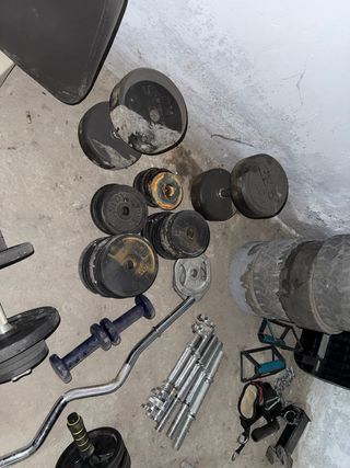 Gimnasio completo MARCY – Jaula + banco + pesas