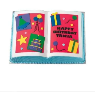 Molde Tarta Libro Wilton