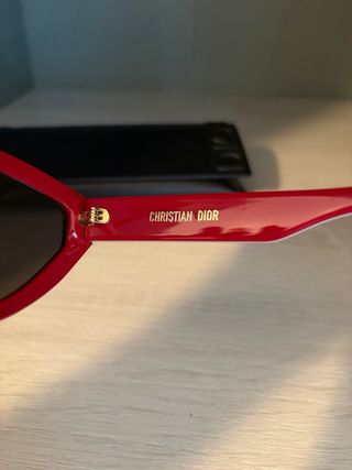 Gafas de Sol Christian Dior Marrón y Rojo
