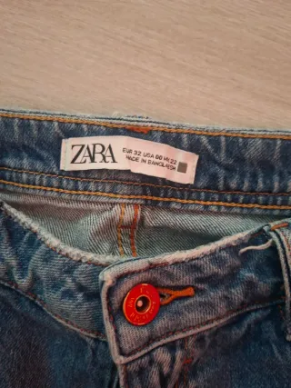 Vaqueros Zara mujer desgastados